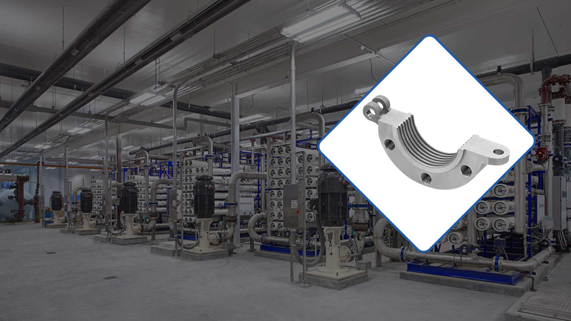 Building & Water Treatment Parts Casting | Captain MetCast Pvt. Ltd.